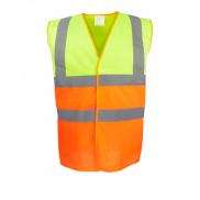 Kamizelka Hi-Vis Two-Tone - fluo yellow/fluo orange
