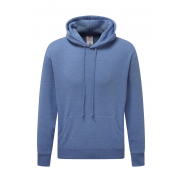 Bluza z kapturem Premium - heather royal