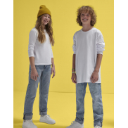 Dziecięcy T-Shirt #E150 LSL - white