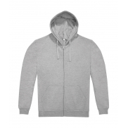 Bluza na zamek z kapturem ID.224 - sport grey