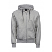 Bluza na zamek z kapturem - heather grey