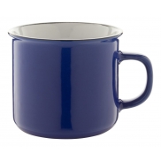 Kubek vintage - niebieski