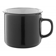 Kubek vintage - czarny