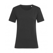 Stretch-T Relaxed for women - black opal