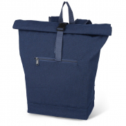 Zwijany plecak - niebieski