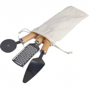 Zestaw akcesoriów kuchennych - brązowy