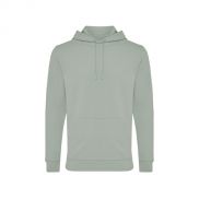 Bluza z kapturem z bawełny z recyklingu Iqoniq Jasper - zielony - XXS