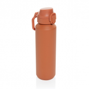 Butelka sportowa 600 ml Via - pomarańczowy