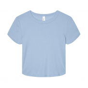 Koszulka damska Baby Tee - solid baby blue blend