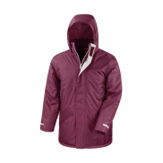 Zimowa kurtka dziecięca Parka - burgundy