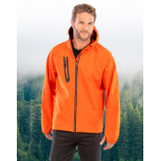 3-warstwowy Softshell Casual z recyklingu - black/black