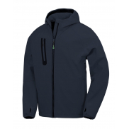 3-warstwowy Softshell Casual z recyklingu - navy/navy