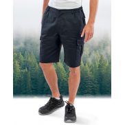 Szorty Utility z recyklingu - black