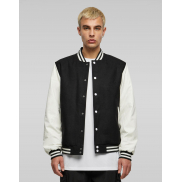 Kurtka Oldschool College - black/white