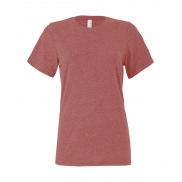 Damska Koszulka Relaxed CVC - heather mauve