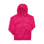 Dziecięca wiatrówka Reset - magenta pink