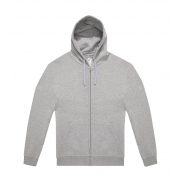 Bluza na zamek z kapturem ID.334 - sport grey