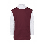 Damski fartuch MADRID - burgundy