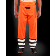 Spodnie Prism Pu Safe/Dry - fluorescent orange/black