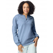 Softstyle Midweight Adult Fleece 1/4 Zip Sweat - off white