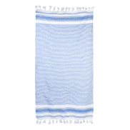 Ręcznik plażowy - niebieski