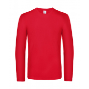 T-shirt #E190 z długim rękawem - red