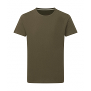 Męski T-Shirt Signature Tagless Tee - military green