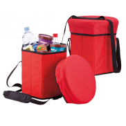 Stołek chłodzący - czerwony