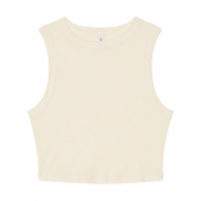 Tank Crop Micro Rib - solid natural blend