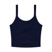 Tank Top Spaghetti Strap - solid navy blend