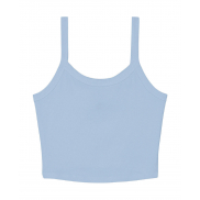 Tank Top Spaghetti Strap - solid baby blue blend