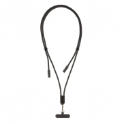 Kabel do ładowania, smycz do telefonu LoopAmp - czarny