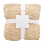 Koc świąteczny RPET - naturalny