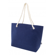 Torba plażowa RPET - ciemno niebieski