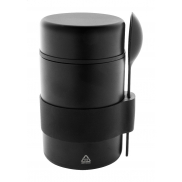 Słoik termiczny na lunch RSS - czarny