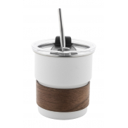 Kubek podróżny RSS - biały