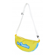 Personalizowana torba na ramię RPET - biały