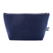 Kosmetyczka RPET - ciemno niebieski