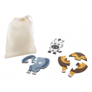 Gra logiczna, zwierzęta - wielokolorowy