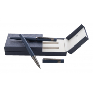 Zestaw piśmienniczy - niebieski