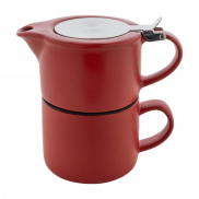 Zestaw do herbaty - czerwony