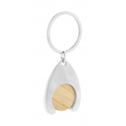 Brelok do kluczy z żetonem na wózek