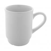 Ceramiczny kubek do układania w stosy - biały