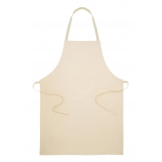 Fartuch bawełniany - naturalny