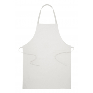 Fartuch bawełniany - biały