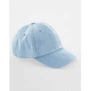 Junior Low Profile Vintage Cap - vintage denim