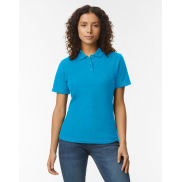 Damska koszulka polo Softstyle Double Pique - white