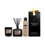 Zestaw prezentowy Home & Body DeLuxe TREATMENTS - brązowy