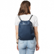 Worek ze sznurkiem RPET - niebieski