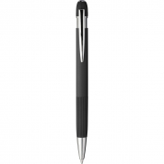 Notatnik ok. A5 z długopisem - czarny